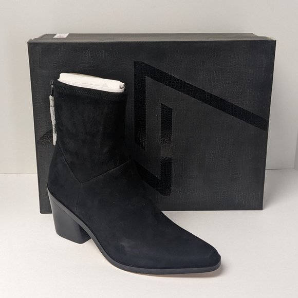 naturalizer black suede boots
